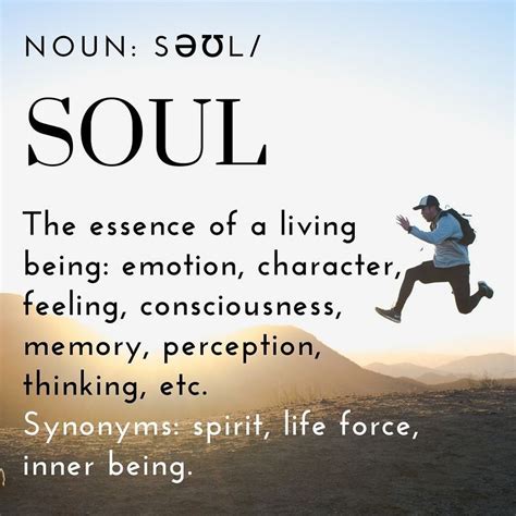 What is the meaning of #soul? In the dictionary it says something like... And by the sounds of ...