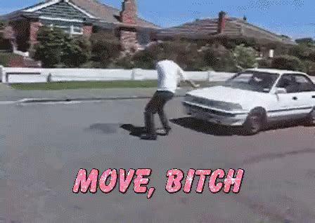 Outta My Way GIF - Sparkle Move Hit - Discover & Share GIFs