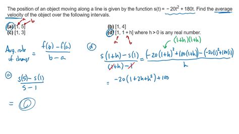 Calculus Example: Average Rate of Change - YouTube