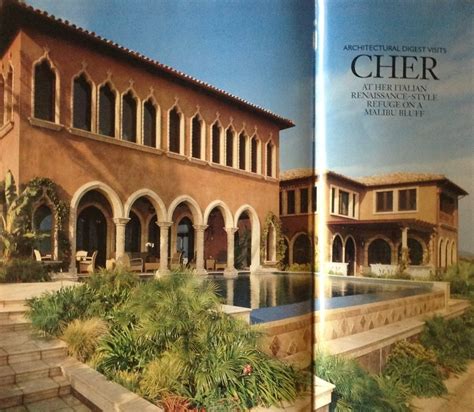 Cher's Home | Interior design history, House styles, Architectural digest