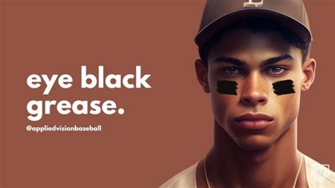 Baseball Eye Black Designs - Applied Vision Baseball