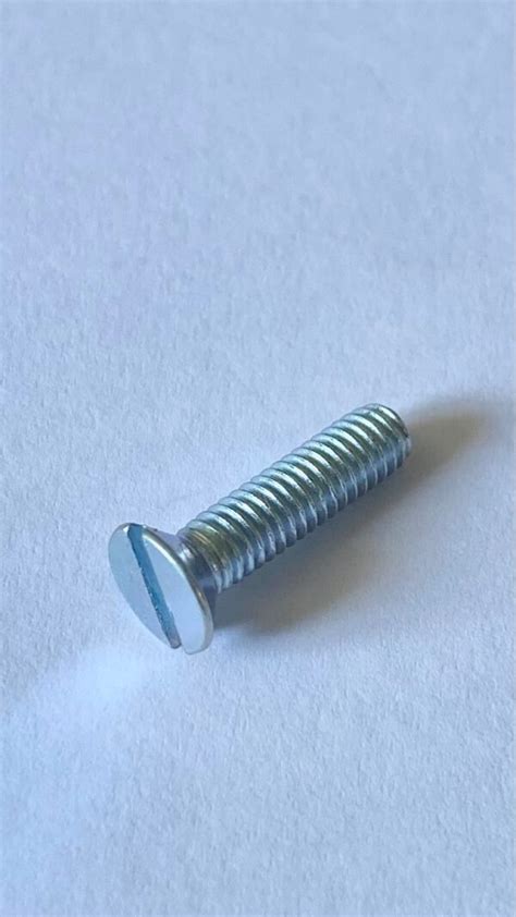 Metric Slotted Flat Head Screw - DIN 963 | Spahr Metric, Inc.