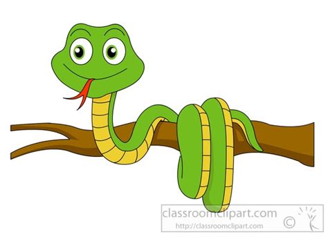 Tree snake clipart - Clipground