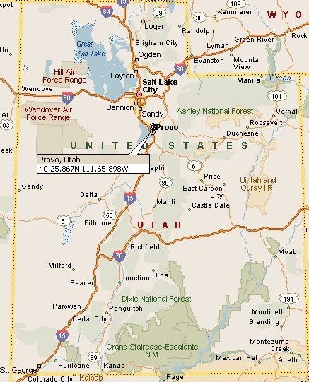 Provo, Utah Map 4