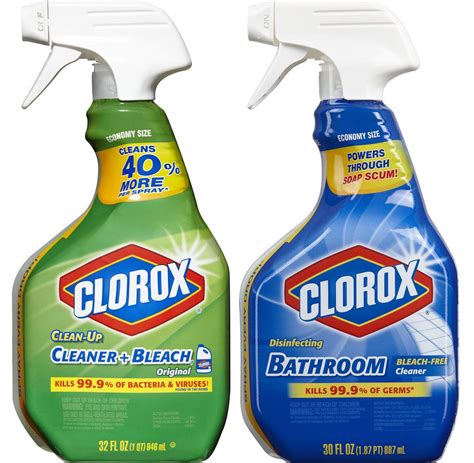 Bathroom Cleaner And Disinfecting Spray Clorox®, 52% OFF