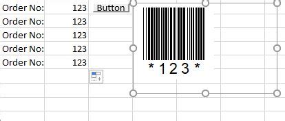 Adding more barcodes to a 4x6 label in VBA