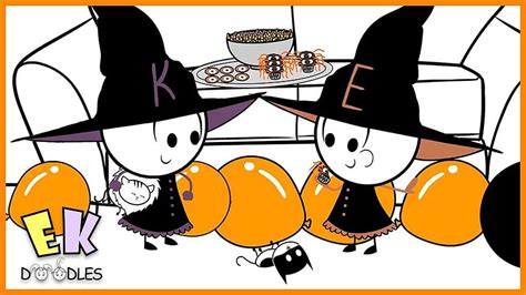 Emma & Kate "Halloween Costume Party with Candy Pinata", ek doodles HD wallpaper | Pxfuel