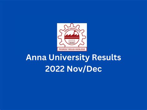 Anna University Results - Check Now coe1.annauniv.edu - Tamilan Zone