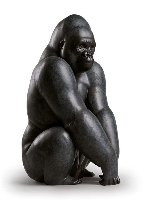 Gorilla Figurine - Lladro-USA