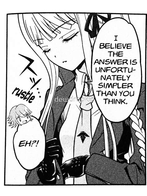 Kyoko Kirigiri Manga Panels