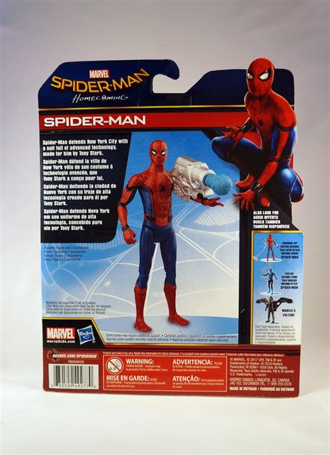 TOYS ARE LIFE: Review - Spider-man Homecoming 6" Action Figures by Hasbro