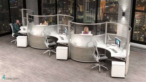 Modern Call Center Office Design - Modern Office Furniture