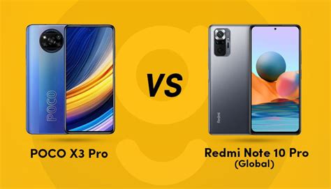 Redmi Note 10 Pro (Global) Vs POCO X3 Pro-Comparison - Gadgets In Nepal