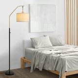 DEWENWILS Modern Arc Floor Lamps for Living Room, Stepless Dimmable ...