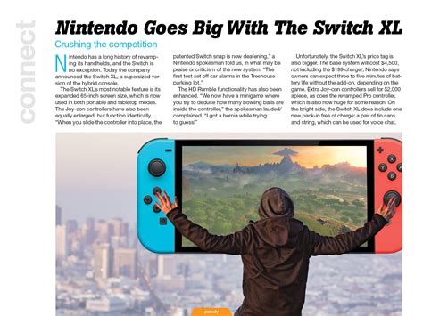 No Nintendo Switch XL Coming This Year - Game Informer