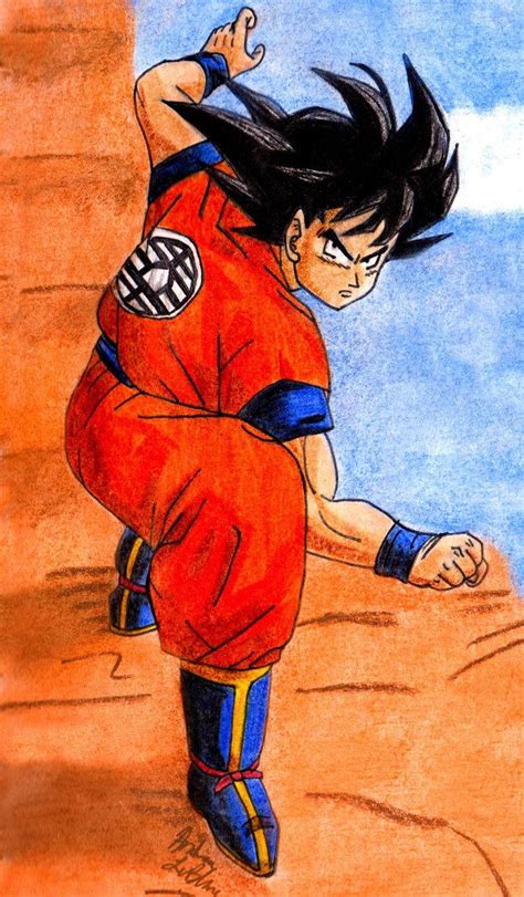 Goku - Fighting Stance | Anime fanart, Anime fan, Goku