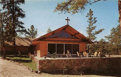 Church of Christ the King - Parish Hall Evergreen, CO Postcard