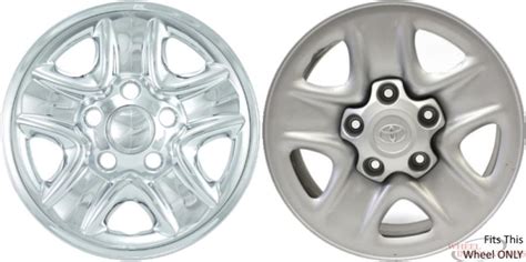 Toyota Tundra Chrome Wheel Skins (Hubcaps/Wheelcovers) 18 Inch Set | Wheel Innovations