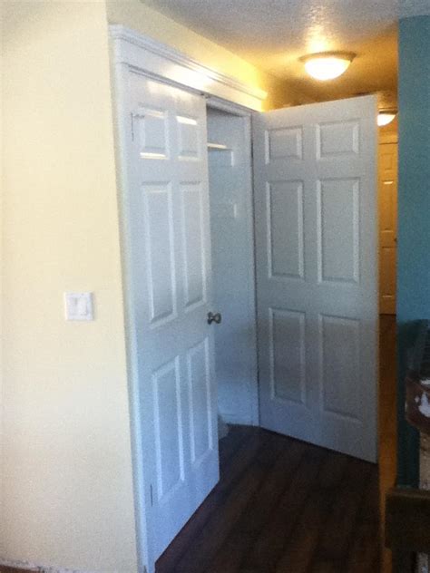 How complicated is it to convert a hinged two door closet to a sliding doors? - Home Improvement ...