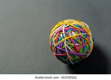 Rubber Band Ball Stock Photo 651550162 | Shutterstock