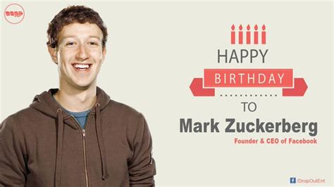 Mark Zuckerberg's Birthday Celebration | HappyBday.to