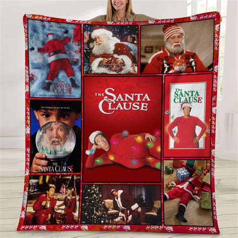 Scott Calvin The Santa Clause Christmas Movie Quilt Blanket