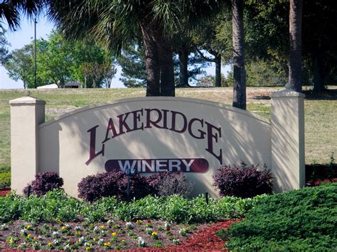 The "Unknown" Florida: Lakeridge Winery - Clermont, FL