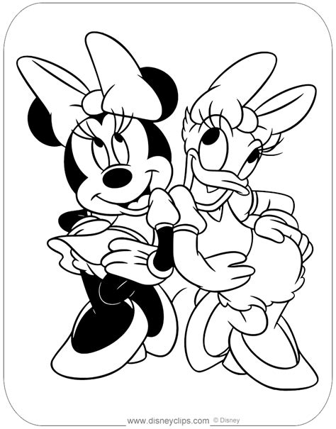 Mickey Mouse & Friends Coloring Pages (3) | Disneyclips.com