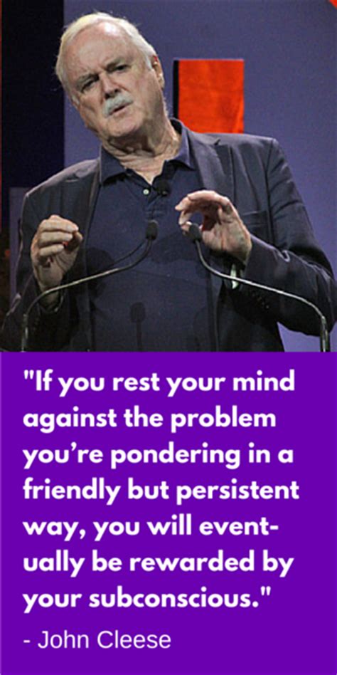 10 extraordinary insights about creativity from John Cleese