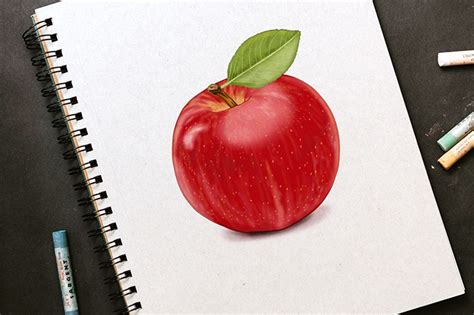 How to Draw an Apple - Our Fun Fruit Illustration Tutorial