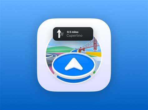 Apple Maps - App icon redesign concept #23 - LARGE by Eddy on Dribbble