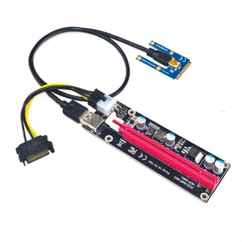 Mini PCIe to PCI Express 16X Riser for Laptop External Graphics Card EXP GDC BTC Miner MPCIe to ...