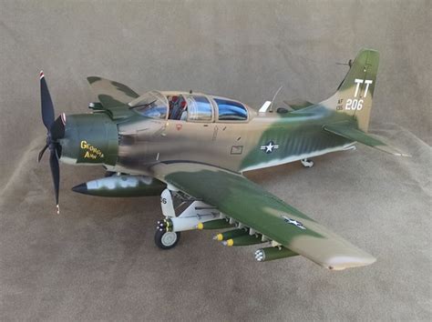 Fisher Model & Pattern 1/32 Scale A-1E Skyraider by Paul Fisher