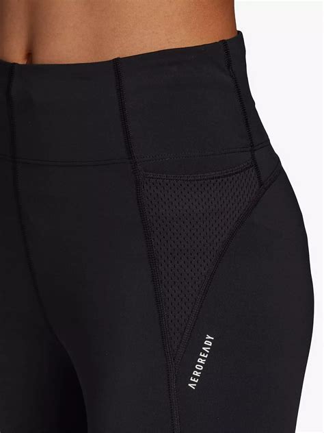 adidas How We Do 7/8 Leggings, Black at John Lewis & Partners