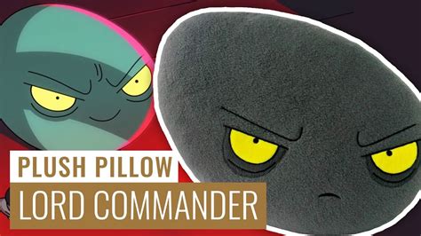 Lord Commander (Final Space) Handmade Plush Pillow - YouTube