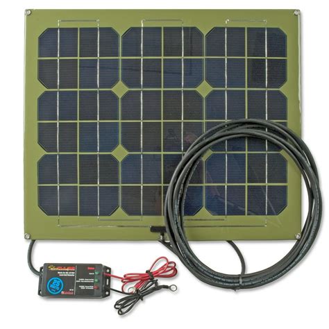 Pulsetech 12-Volt Solar Charger Maintainer, 25-Watt - Walmart.com ...