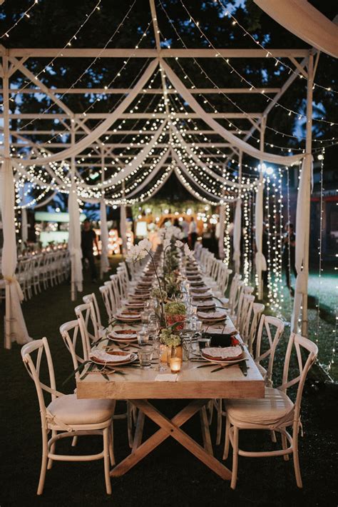 30 Stunning and Creative String Lights Wedding Decor Ideas – Stylish ...