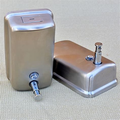 Stainless Steel Soap Dispenser 1.2L – Tidy Planet