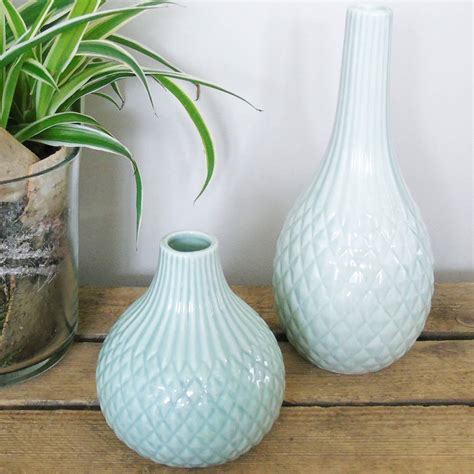 ceramic textured vases by the den & now | notonthehighstreet.com