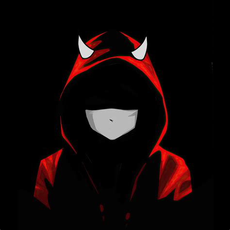 2048x2048 Devil Boy Minimal Mask 4k Ipad Air ,HD 4k Wallpapers,Images ...