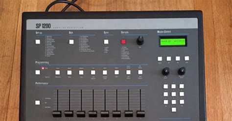 MATRIXSYNTH: E-MU SP1200 Drum Machine Sampler SN 039503310