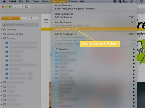 How to Organize Safari Bookmarks and Favorites