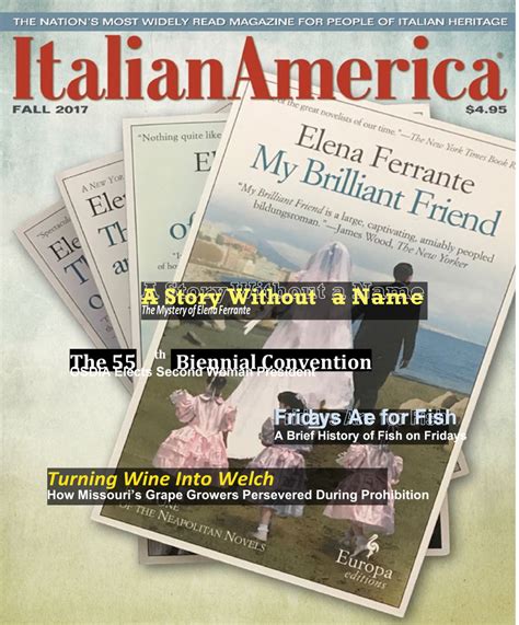 Italian America Magazine, Order Sons & Daughters of Italy in America ...