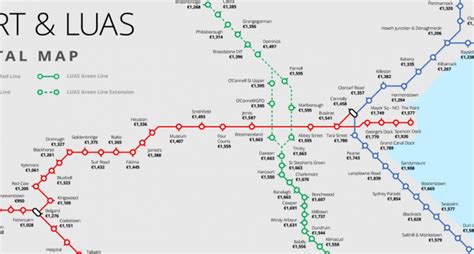 DART & Luas Map Illustrates Dublin Rental Prices | Construction BUSINESS