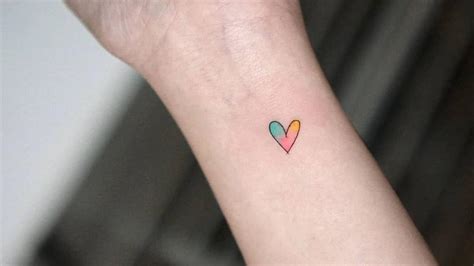 Tatuajes pequeños de corazones, recopilación de diseños | Tatuantes