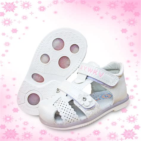 New Fashion 1pair kids Orthopedic Shoes Arch support Girl PU Leather Sandals Children Shoes ...