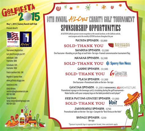 Veterans First LTD | AZCREW GOLFIESTA – 14th Annual CHARITY GOLF ...