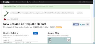 dominoc925: Earthquake Monitor Web App