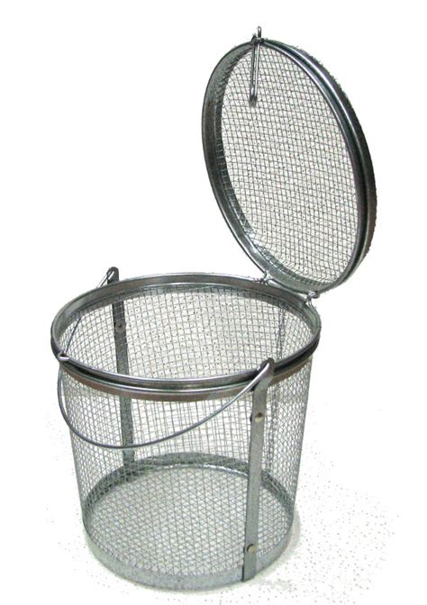 Parts Washing Mesh Steel Baskets