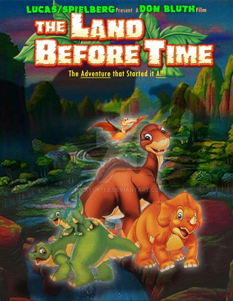 The Land Before Time Movie Poster Remake by Pikaturtle on DeviantArt